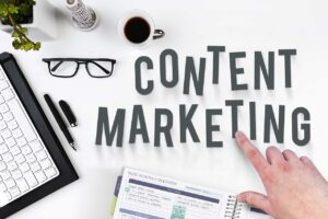 This image talks about Content marketig